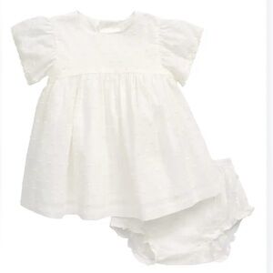 Oliver & Rain Swiss Dot Dress - 100% Org. Cotton - Size: 18mo. - NWOT!